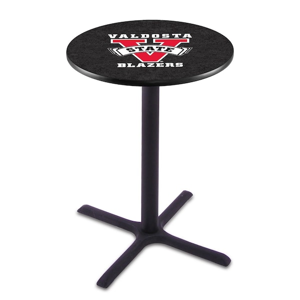 42" Blk Wrinkle Valdosta State Pub Table